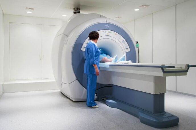 Diagnosis MRI tina osteochondrosis thoracic