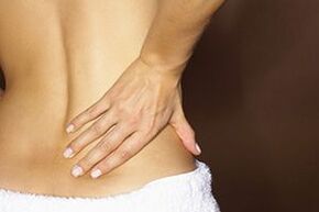 Gejala nyeri deui tina osteochondrosis
